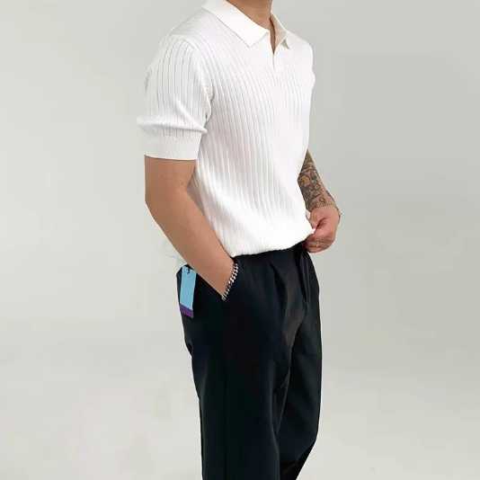 M&M™ Pısa Fitilli Pamuklu Polo