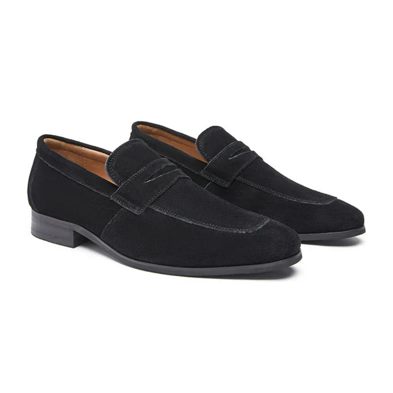 M&M™ Eski Para Süet Penny Loafer'Lar