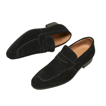 M&M™ Eski Para Süet Penny Loafer'Lar