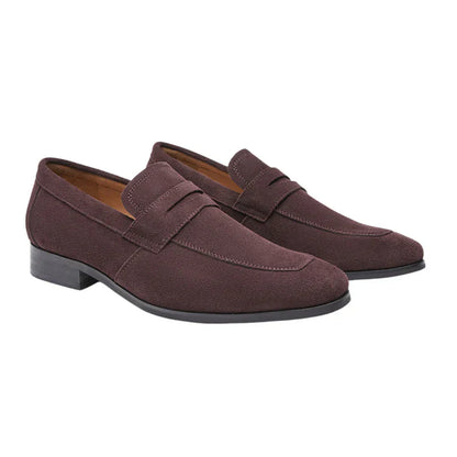 M&M™ Eski Para Süet Penny Loafer'Lar